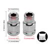Retractable Hexagonal Socket Bit Adapter for 1/2 Electric Wrench Adapter Efficient Screw Replacement 12.5mm To 8/10mm