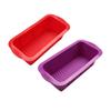 Silicone Cake Mold Rectangle Pan Bakeware Moulds Bread Toast Candy Mold Form Bakeware Baking Dishes Pastry Tools Loaf Pans