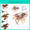 Detailed Pvc Lobster Sea Creature Figurine Perfect For Kids Playtime And Collecting