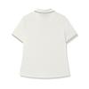 New FILA WHITE Polo Shirt Women's Cloud White F11W523105F-WT