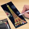 YUELU Night View Scratch Art for Kids: DIY Scratch Paper Toy & Gift