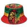 New Mexican Flag Beach Cap - Fashionable Outdoor Sun Hat for Both Men and Women with Printed Letters - Fan Hat with Basin Shape