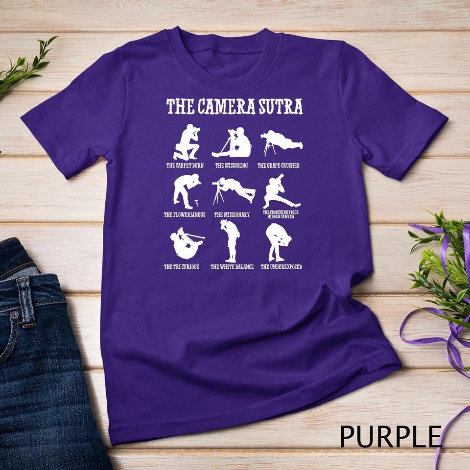 The Camera Sutra Photo Photographer Photography Gift T-Shirt Unisex T-shirt 11 XL