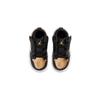 Air Jordan 1 Low ALT SE BT Gold Toe Baby-Sneaker Schwarz Metallic-Gold Weiß DZ6319-071