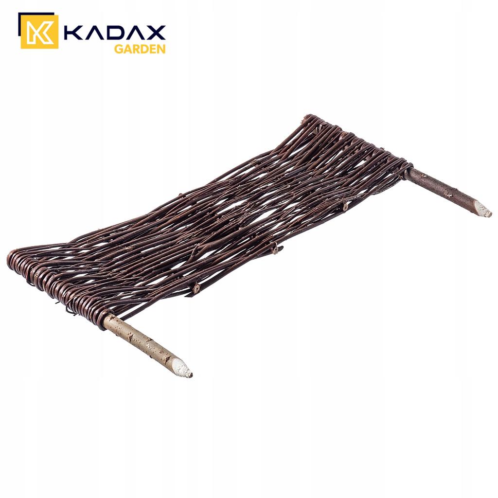 KADAX Wicker Palisade Fence Fence Edging
