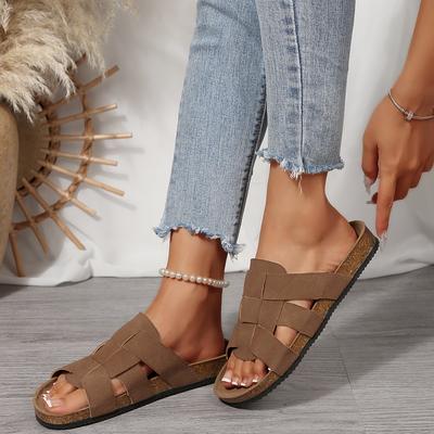 Summer Large Size Women Slippers Lightweight Platform Shoes Comfortable Flat Sandals Casual Thick Bottom Slippers Slides Women