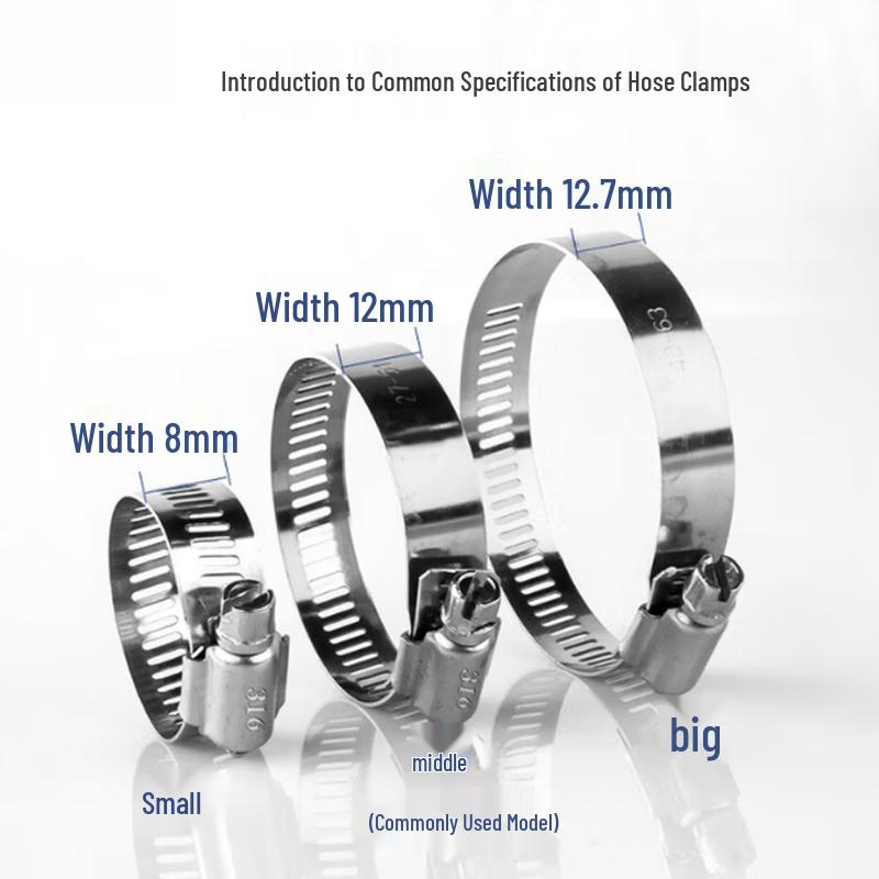 YMTI Stainless Steel Heavy-Duty Hose Clamp