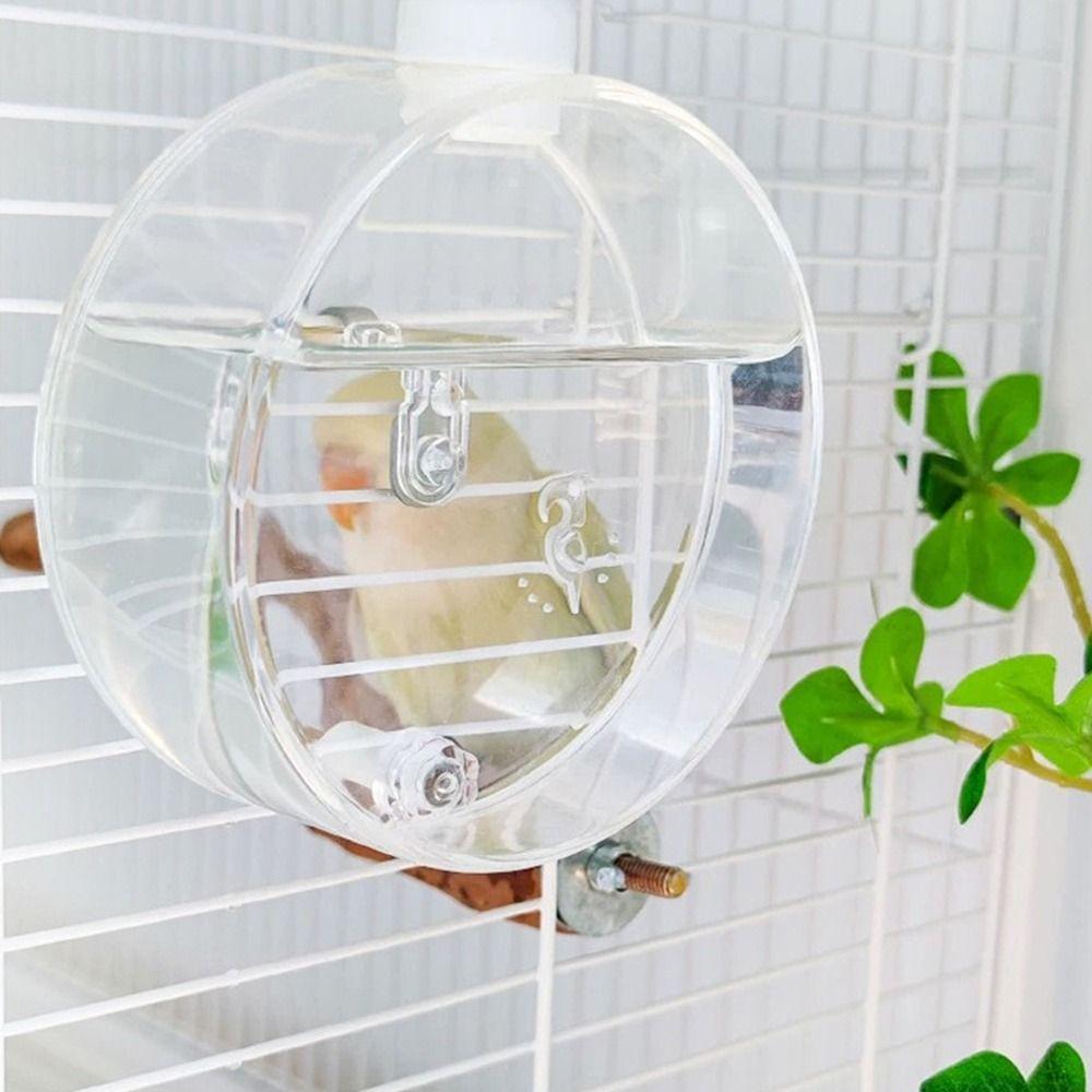 Hangable Birds Water Dispenser 350ml Bird Drinkers Pet Supplies Pet Birds Water Bottle  Finches