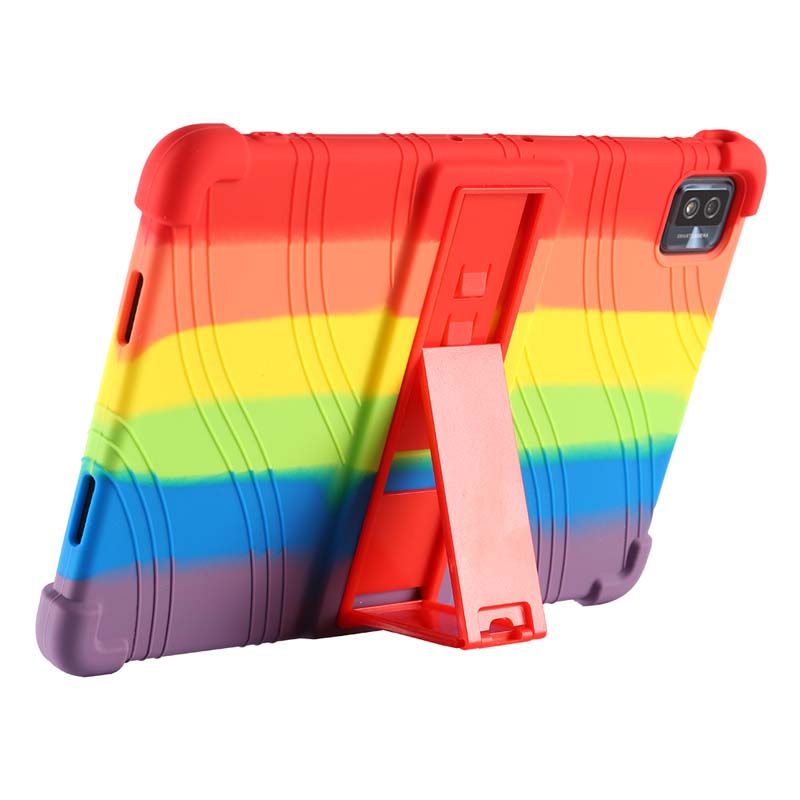 Shockproof Case for TCL Tab 10s Soft Silicon Cover Stand Holder