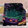 Pokémon Anime Flannel Blanket - Soft Warm Perfect for Sofa, Bedding Camping Travel Office Home Decor -QJY