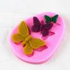 Silicone Molds for Cake Decorating Butterfly Shape Candy Chocolate Mold