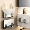2Pcs Home Router Storage Rack Box Wall Mounted Fixture Support Bracket Set-Top Box WiFi Plament For WiFi Devis Living Room