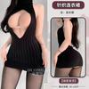 Sex Underwear Sexy No-Take Pajamas Passion Set Large Size Hot Uniform Sweater Temptation Midnight Charm Autumn and Winter