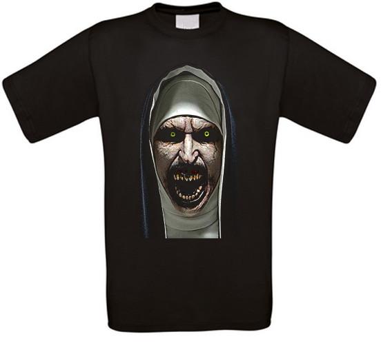 The Nun 2 Conjuring Valak Horror Cult Movie TShirt All Sizes New Unisex T-Shirt L
