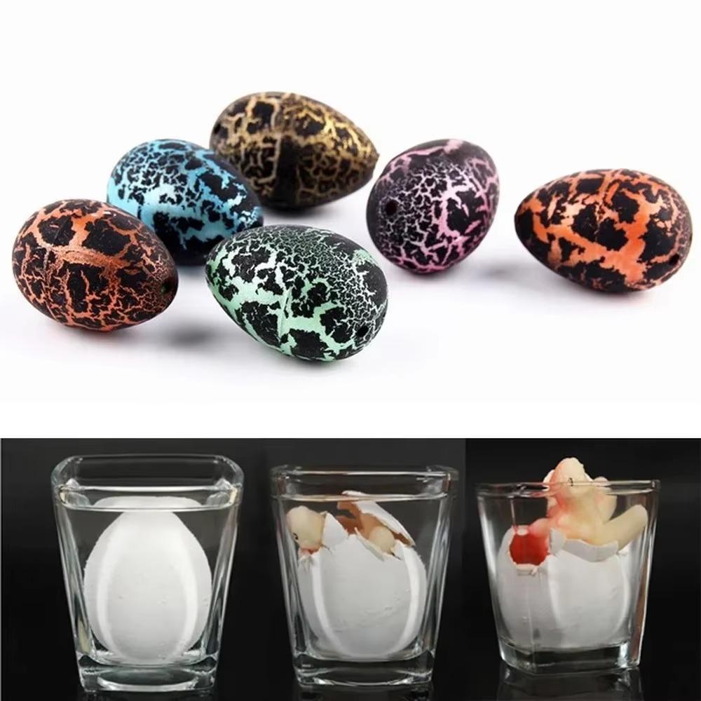 20pcs Magic Dinosaur Egg Hatching Growing In Water Grow Egg Animal Breeding Process Educational Teaching Funny Boys Gifts