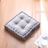 Square Chair Cushion Thicken Seat Pad Home Decor Velvet Tatami Cushion  Office