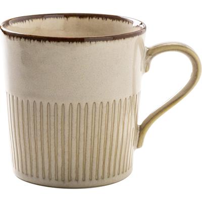 Mino Ware Pinwheel Mug White
