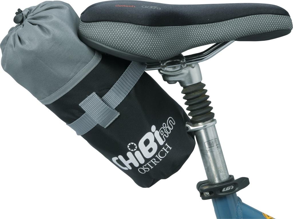 Ostrich Bike Carrying Bag Rin Bag Black (OSTRICH) [Chibi PW]