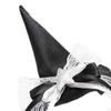 Enchanting Witch Hat Headband - Magical Hair Hoop for Halloween Costume Parties