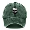 A Stylish Skull Print Designed for Men And Women Perfect for Streetwear And Casual Outings This Breathable Adjustable DAD Hat