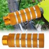 Bicicleta de metal resistente suporte de pé pinos traseiros Stunt Pegs apoio para os pés acessórios para bicicleta (dourado)