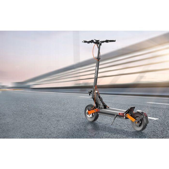 Scooter électrique JOYOR S8 -- Moteur 600 W - Batterie 48 V-26 Ah - Pneus 10 pouces Pliable - Noir