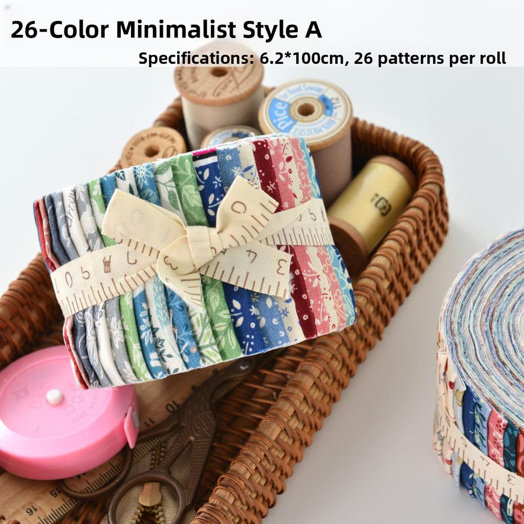 Pure Cotton Plain Weave Patchwork Doll Clothes Floral Cloth Perfume Bag Handmade Cotton Head Cartoon Chinese Style DIY Multic...