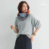 Makokka Inner Mongolian Cashmere Large Check Carrot 200cm x for Men and Women 100% Stole, Pattern, 60cm, Unisex,