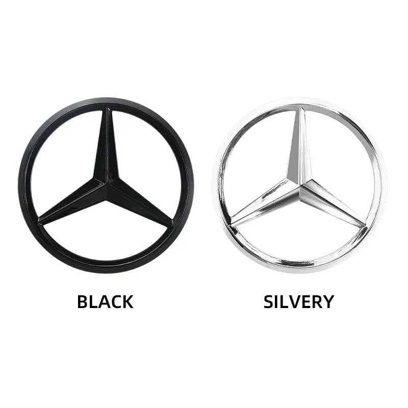 C200 E200 New 2025 For Mercedes Benz Car Engine logo Hood hood tag Engine Badge For Mercedes Benz W204 W205 W166 W176 W177 W253