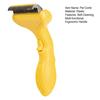 Pet Detangling Brush Stainless Steel Blades Dog Undercoat Rake Self-Cleaning Grooming Tool Pet Dematting Comb for Dogs And Cats