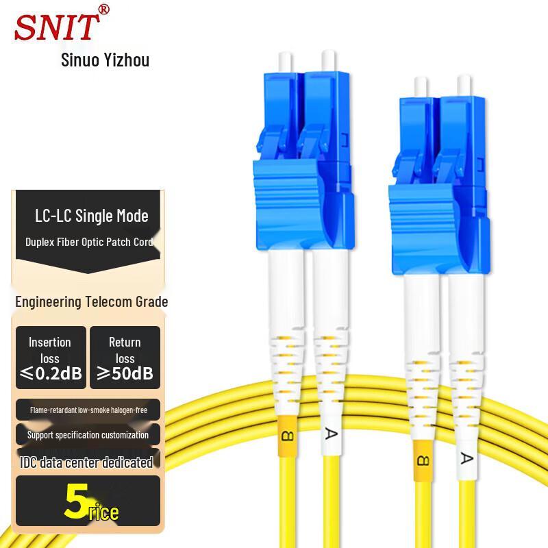 SNIT Telecom-Grade Glasvezel Patchkabel