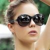 Nuevas Gafas de Sol Redondas Vintage Mujer Marca Retro Diseñador Clásico Gafas de Sol Moda Marco Grande Degradado Damas Oculos De Sol