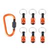 6Pcs Bit Holders 1/4inch Hex Shank Screwdriver Bit Holder Driver Drill Bit Keychains Extension Screwdriver Bit Holder