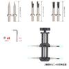 Camera Lens Vise Repair Tool, 25mm to 130mm Lens Thread Repair Tool, Aluminum Alloy, Camera Lens Tool
