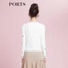 PORTS Women's Jacquard Knit Cardigan