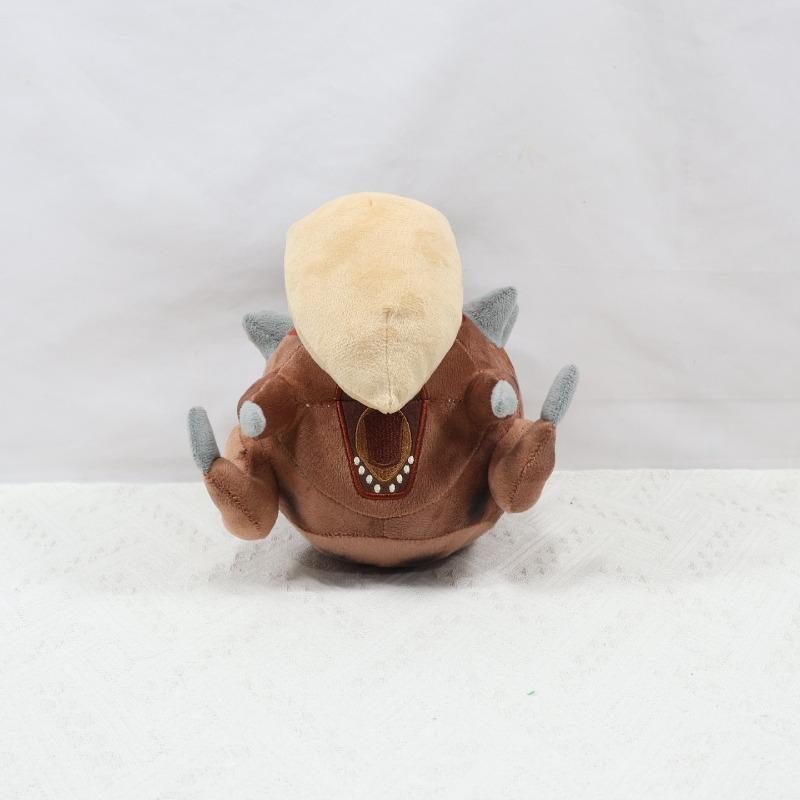 Deep Rock Galactic Pest Plush Doll Spiky Brown Alien Bug Stuffed Toy Game Monster Figure Soft Plushie Gift DRG Game Fan Collectible Home Decor Present