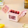 Dopamine Bowknot Lipstick Storage Box Dust-Proof Makeup Organizer Exquisite Gift Box  Storage Gifts