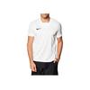 Nike Dri-Fit Football Training Quick-Dry Breathable Short Sleeve T-Shirt Men Tops White BV6703-100