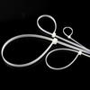 Nylon Self-Locking Cable Ties Assortment: Sizes 3*100, 4*150, 8*200, 250, 300, 5*350, 400 - Plastic Bundling Ties.