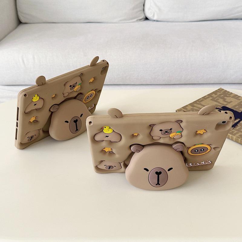 iPad 10.2 Air 11 Protective Case: Silicone Tablet Shell for Kids, Air5, 9.7, Mini 6