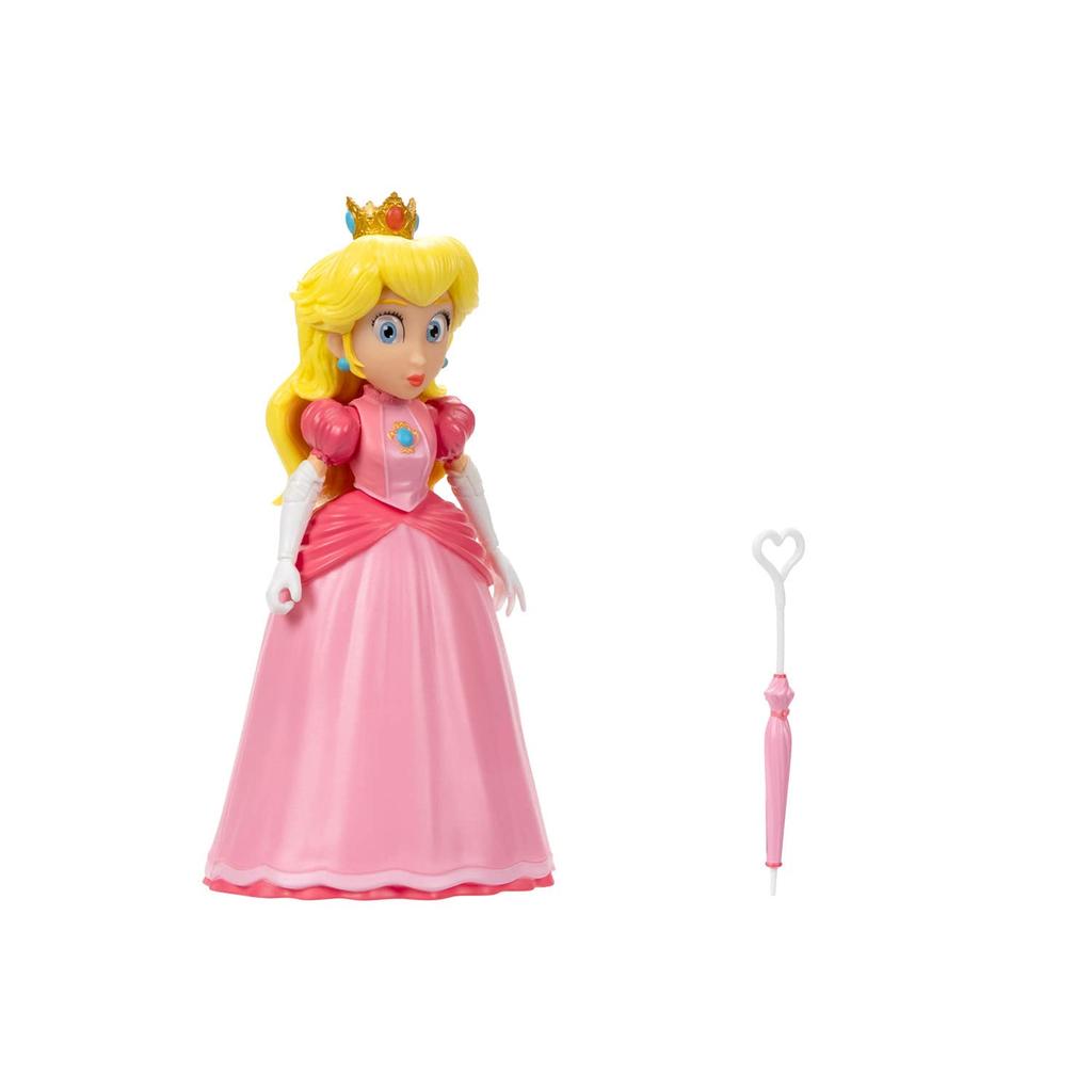 Sanei Boeki The Super Mario Bros. Movie Action Figure Peach W7.5 X D7.5 X H14.5cm Miscellaneous Goods TSM-03