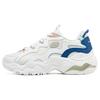 DLites Thick Sole Panda Low Top Casual Shoes Women Sneakers White Blue Pink 896254-WBLP