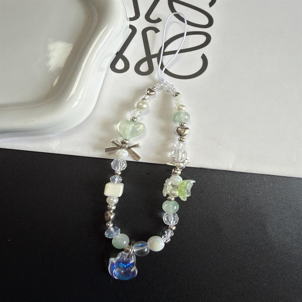 Pvc Mobile Phone Strap With Star Trail Design For Stylish Daily Use