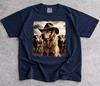 Comfort Colors Cowboy Golden Retriever T-Shirt, Vintage Western Dog Graphic Tee