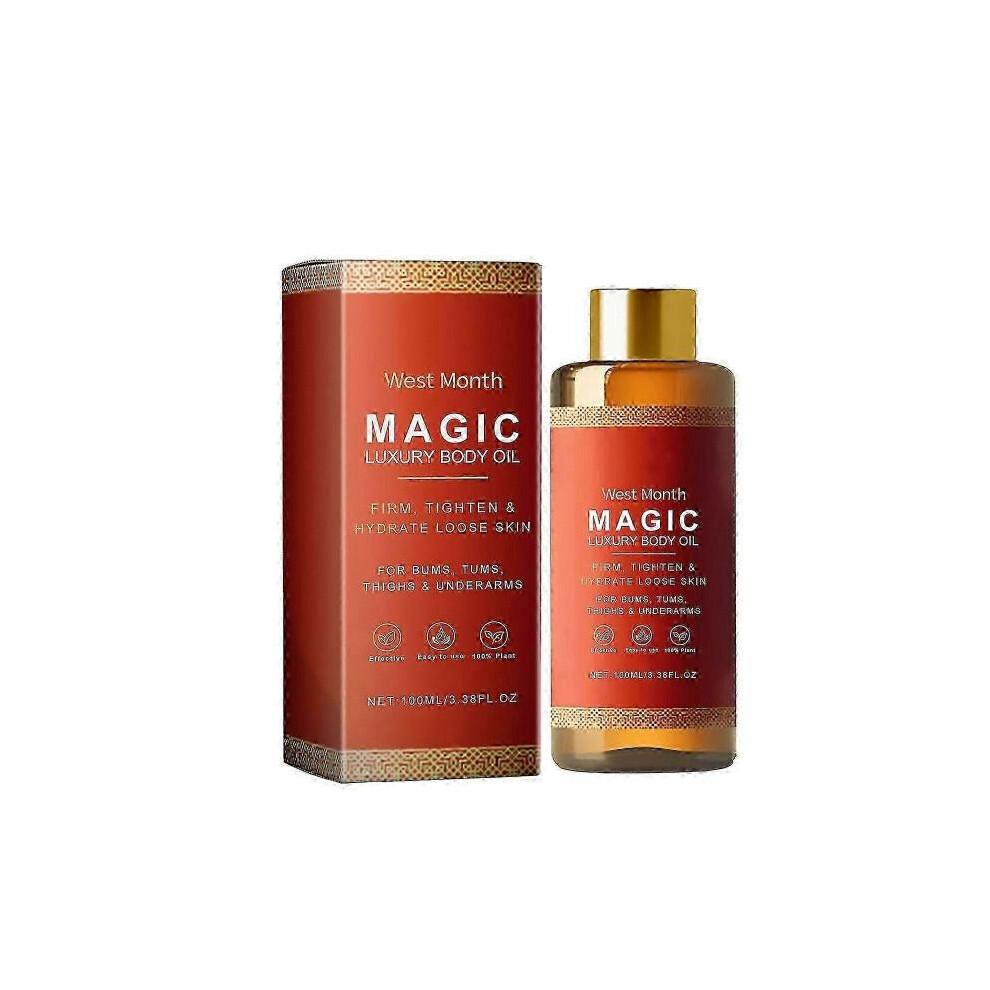 Olio magico per il corpo da 100 ml per braccia, petto, cosce e pancia nuovo
