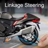 Scale 1:9 SUZUKI HAYABUSA Motorcycle Model Toy Alloy Body Linkage Steering Shock Absorption Motor Models Collection Gifts Boy