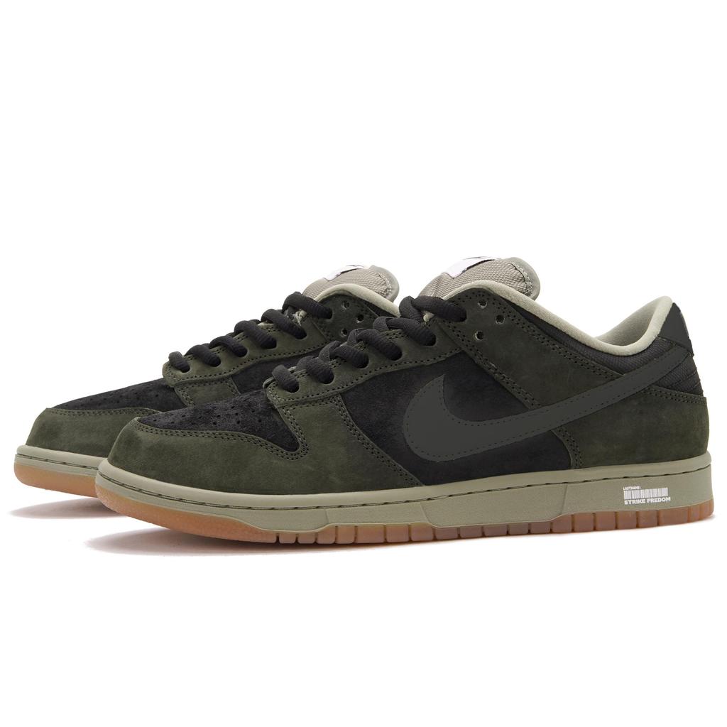Nike Dunk SB Ling Shan Doll, Soul Craft Low top Skateboard Shoes Unisex Black Green HJ0367-301(Team-1622)