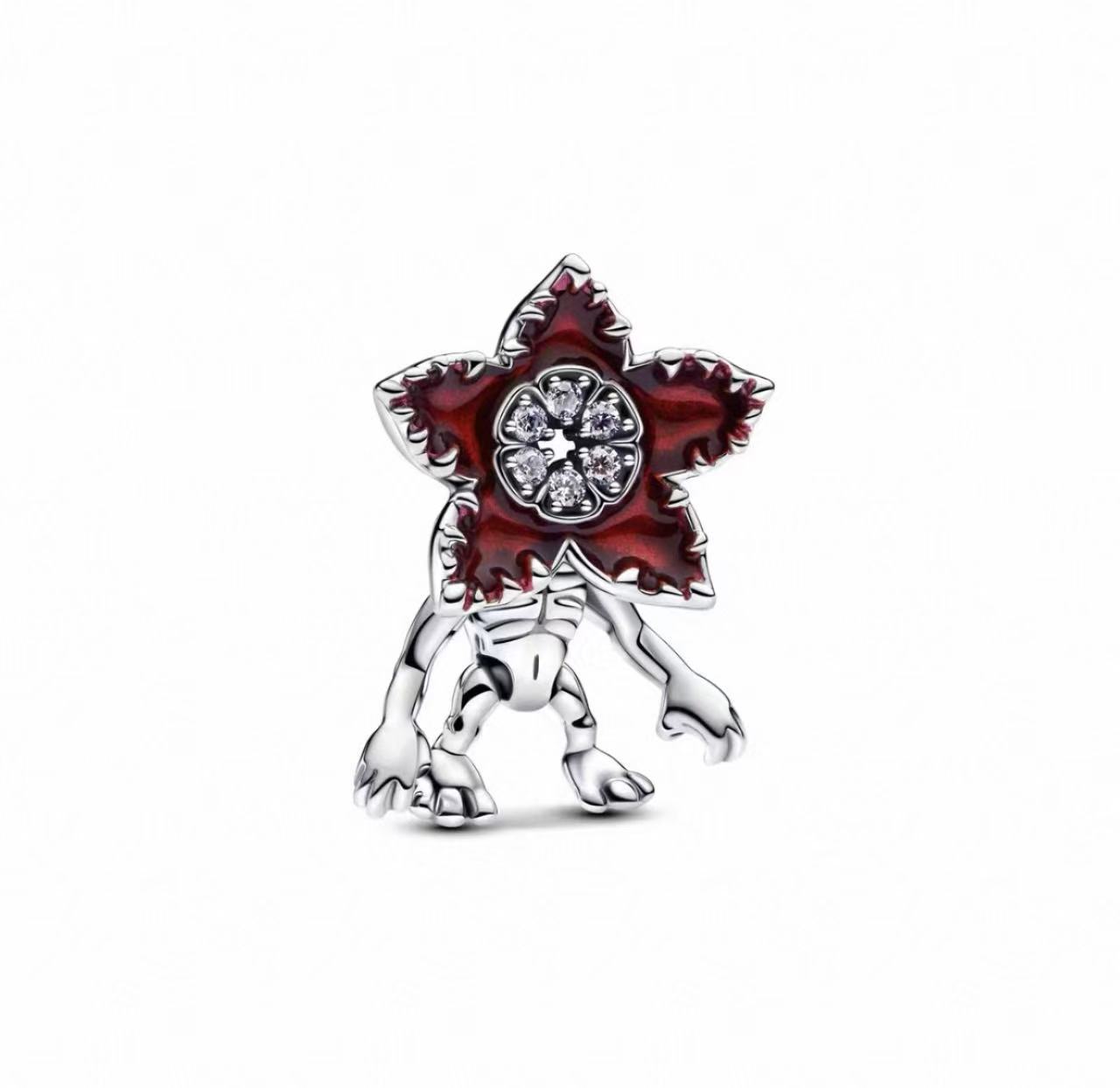 

Charms Plata De Ley 925 Silver Monster Activity Flowers Pendant Beads Original Women s Bracelets Bangles DIY Jewelry Gift