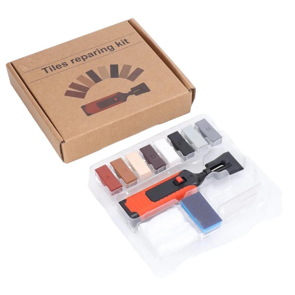 

Wax Sticks Wood Floor Repair Kit Melting Tool Scratch Filler Hardwood Floor Repair Kit 8 Colors Battery-Powered