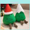 Weihnachtsbaum Plüschtier mit Weihnachtsmannmütze für Kind Weihnachtsgeschenk